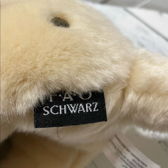 FAO Schwarz stuffed plush puppy dog - Picture 8 of 10